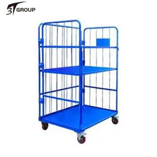 Nestable 3-Sideed Roll Cage